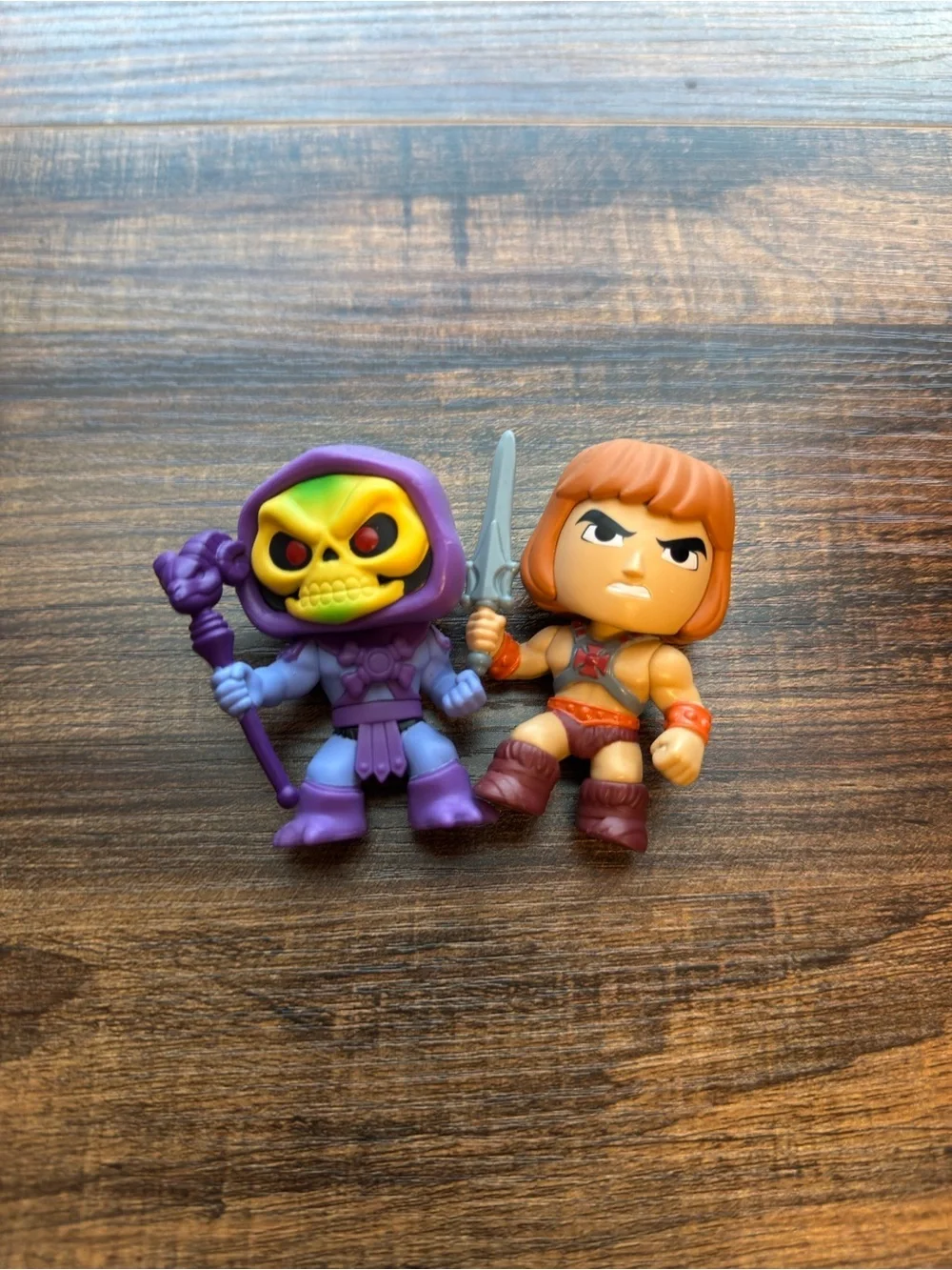 He-Man & Skeletor Mini Vinyl Figure Lot Masters of the Universe